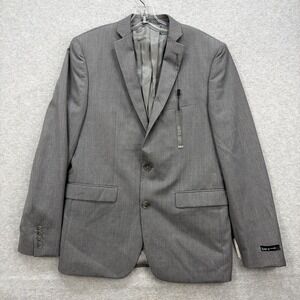 Bar III Blazer Mens 40R Gray Extra Slim Suit‎ Coat Sport Jacket 2 Button NEW